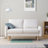 Cartlin 58" Upholstered Mid-Century Modern Loveseat-1101155319