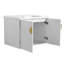 Meuble-lavabo à fermeture en douceur 28 po avec lavabo, pour petite salle de bain