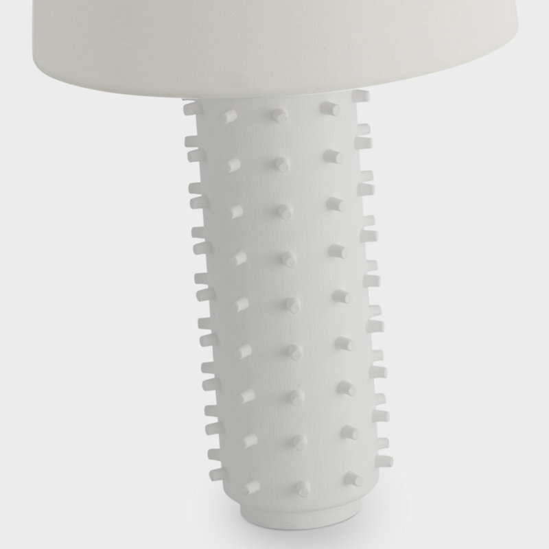 Biarritz Table Lamp, Plaster White