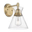 Applique murale 1 lumière Kimberlin-444398416