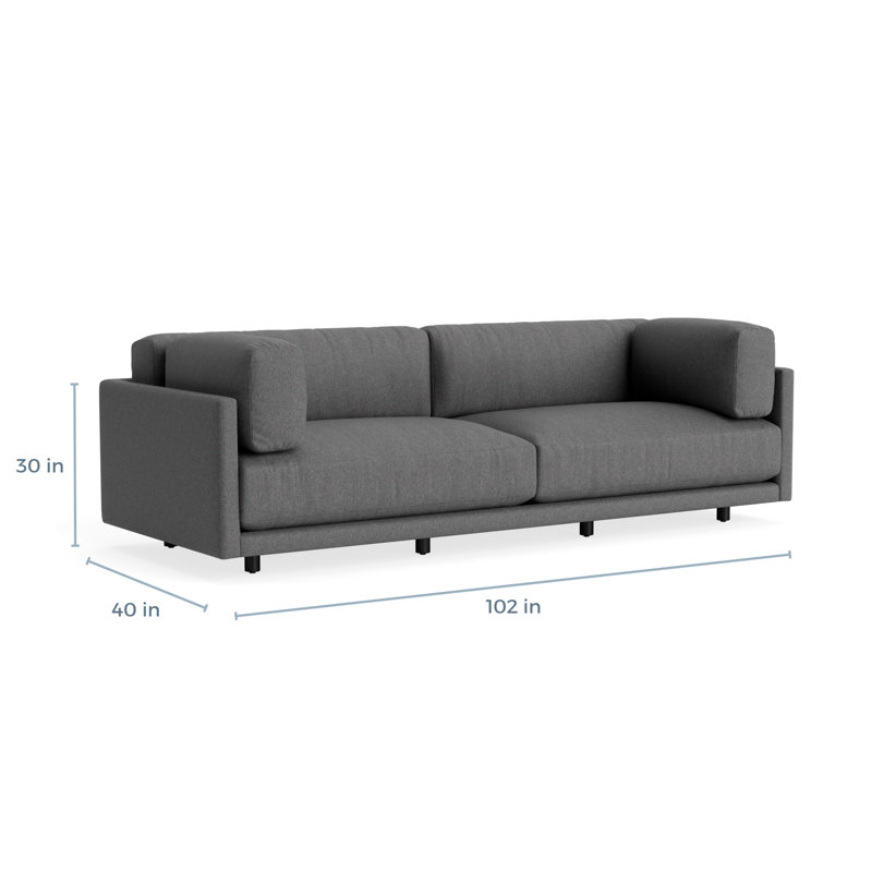 MTO - Sunday Sofa, Gabro Gray