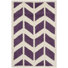 Purple/Ivory