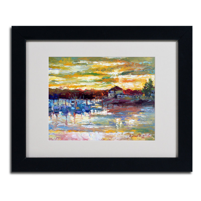 « saco », reproduction d’art sur toile encadrée, H 11 po x l 14 po x P 0,5 po, Noir