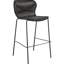 De 2 tabourets de bar en faux métal brun, 21,63 pouces de largeur, fonctionnels pour les tabourets de salle à manger - 2, profondeur 24, structure