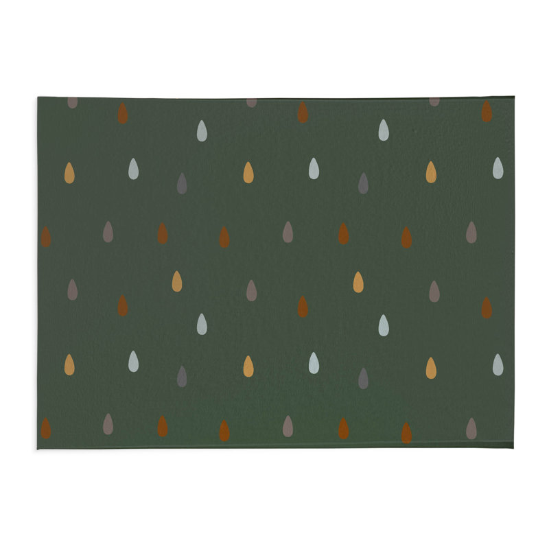 Dino Drops Kids Play Mat, Rectangle 3' x 5'