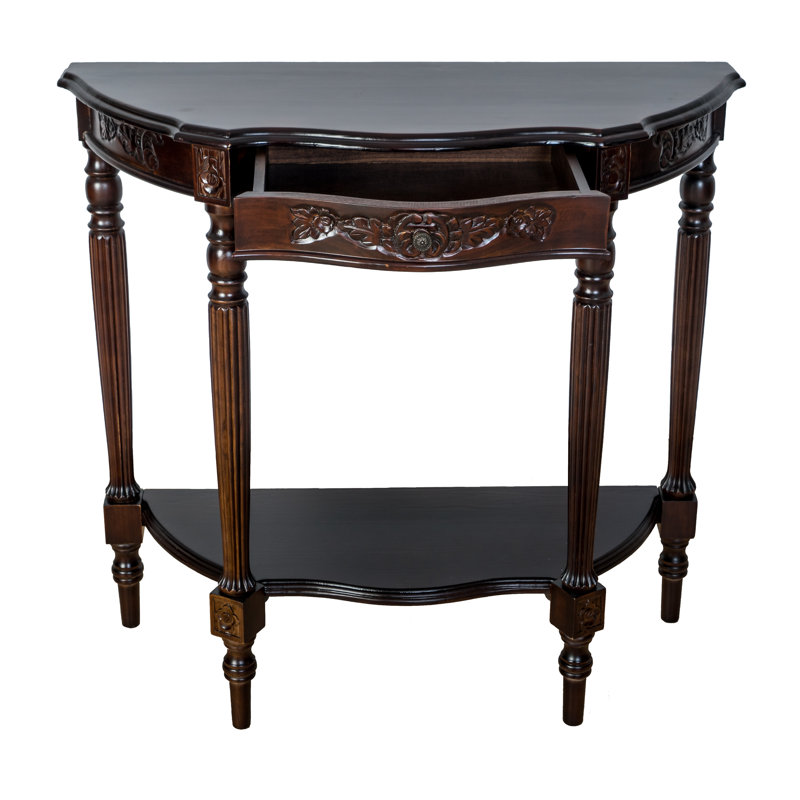 Briony 34'' Console Table, Mahogany