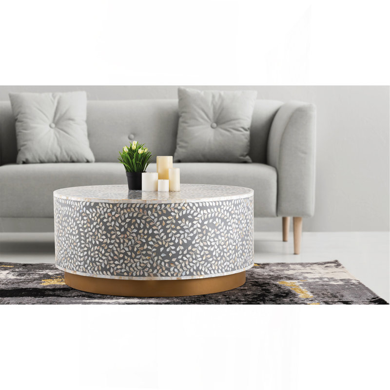Table basse grise, Gris