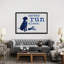 «Never Run Alone», impression sur toile-74416731-74416730-74416732