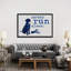 «Never Run Alone», impression sur toile-74416731-74416732-74416733