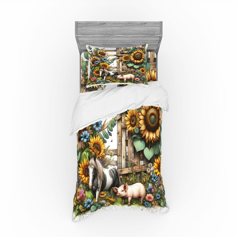 Polyester Duvet Cover, Twin Duvet Cover + 2 Additional Pieces
