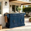 Îlot de cuisine de style nordique, armoire de rangement de cuisine, chariot de cuisine sur roulettes