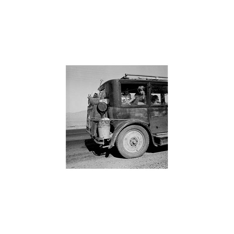 Migration refugies-reproduction de photo, H 30 po x l 20 po