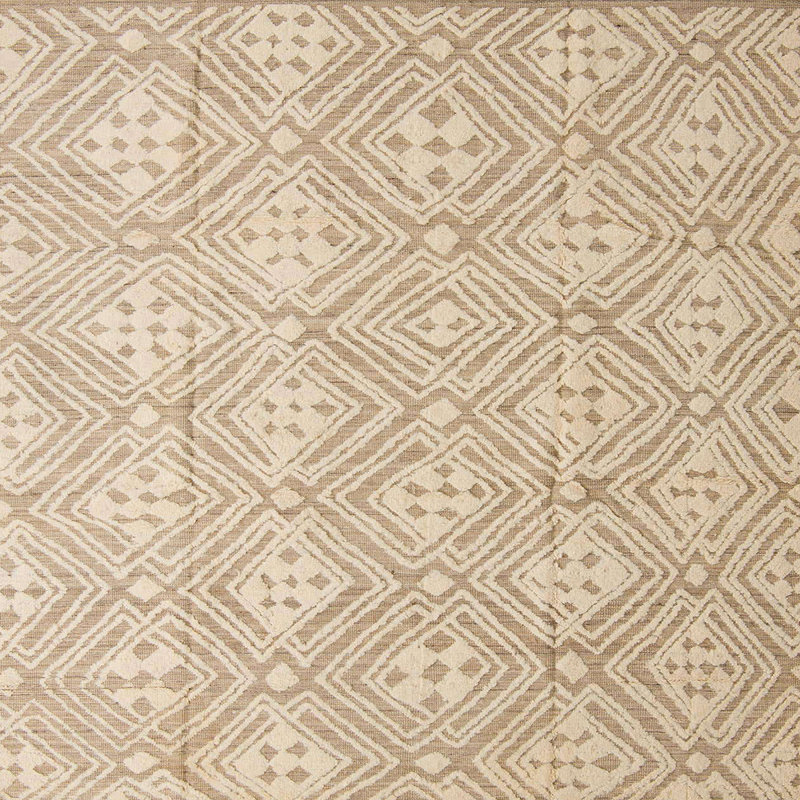 Vona Abstract Indoor Rug, Square 8'