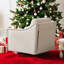 Fauteuil pivotant avec garniture cloutée Upholstery-932915078