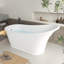 67" L x 31" W Freestanding Soaking Bathtub