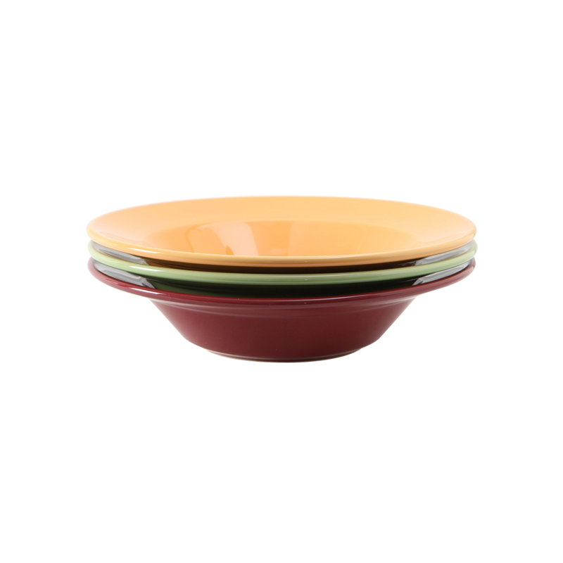 Tuxton Eggshell Vitrified China Pasta Dish, Butterscotch, Pistachio, Cranberry (assorted)