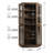 67“H Retro Hexagon Corner Cabinet