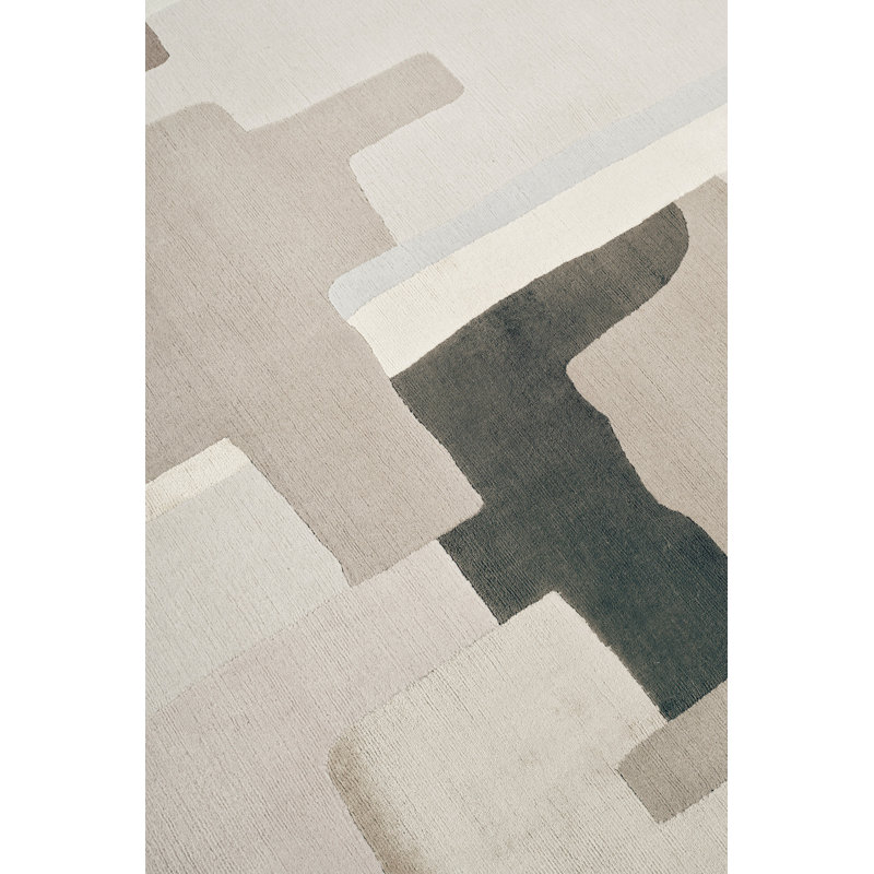 Della Mushroom Shaped Area Rug, Rectangle 12' x 18'