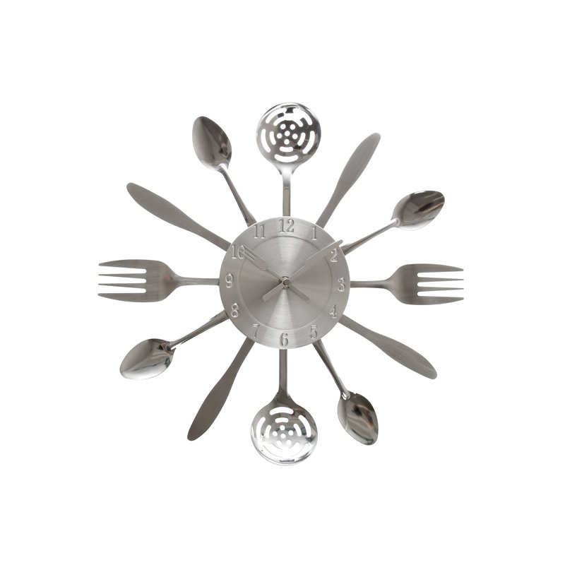 Ruby Metal Wall Clock