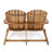 Malibu Adirondack Loveseat, Durable and Comfortable Outdoor Seating for Two, Perfect for Patio or Garden Relaxation.
