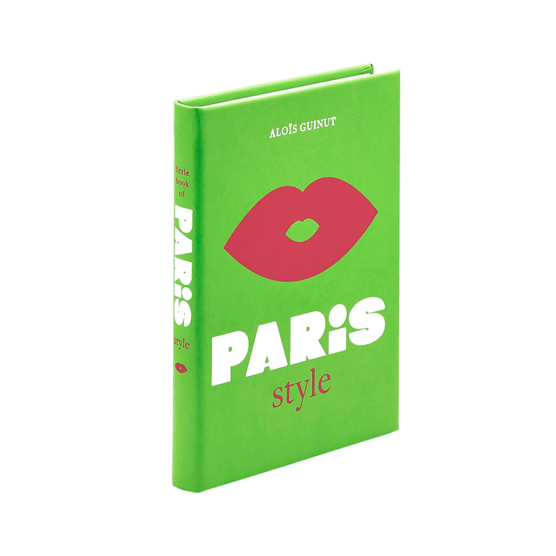 Little Book of Paris Style Leather Bound Book