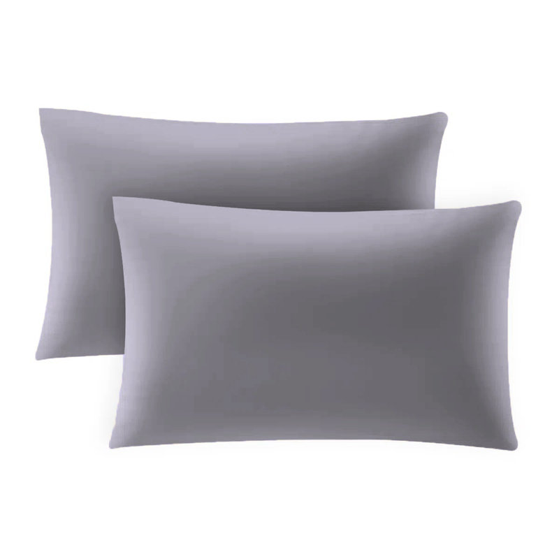 Supersoft Microfiber Pillowcases - Durable, Wrinkle Resistant & Easy Care , Grey