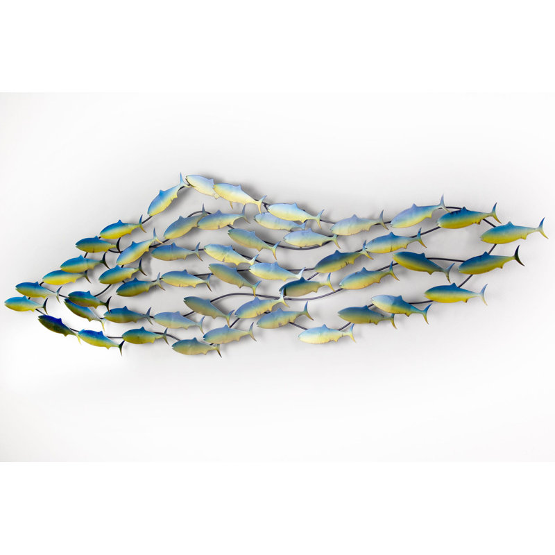 Underwater world wall sculpture