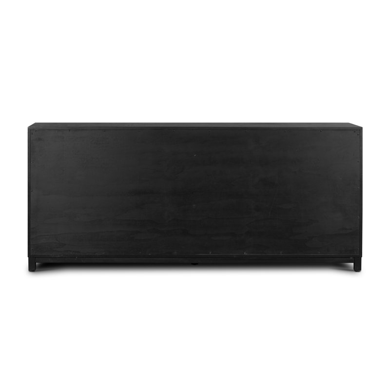 Millie 6 - Drawer Dresser, Drifted Matte Black
