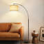 Lampe de lecture moderne à lampe sur pied avec télécommande et 4 températures de couleur