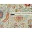Tapis de couloir unique en laine 2 pi 7 po x 18 pi Ceclia Beige
