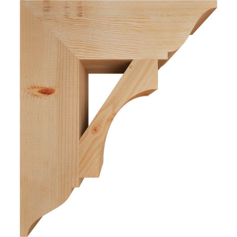 Support traditionnel Westlake, Lisse, H 24 po x l 5,5 po x P 20 po, Douglas