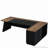 78.7" L-Shaped Executive Desk With File Cabinet And Drawers-1550114999