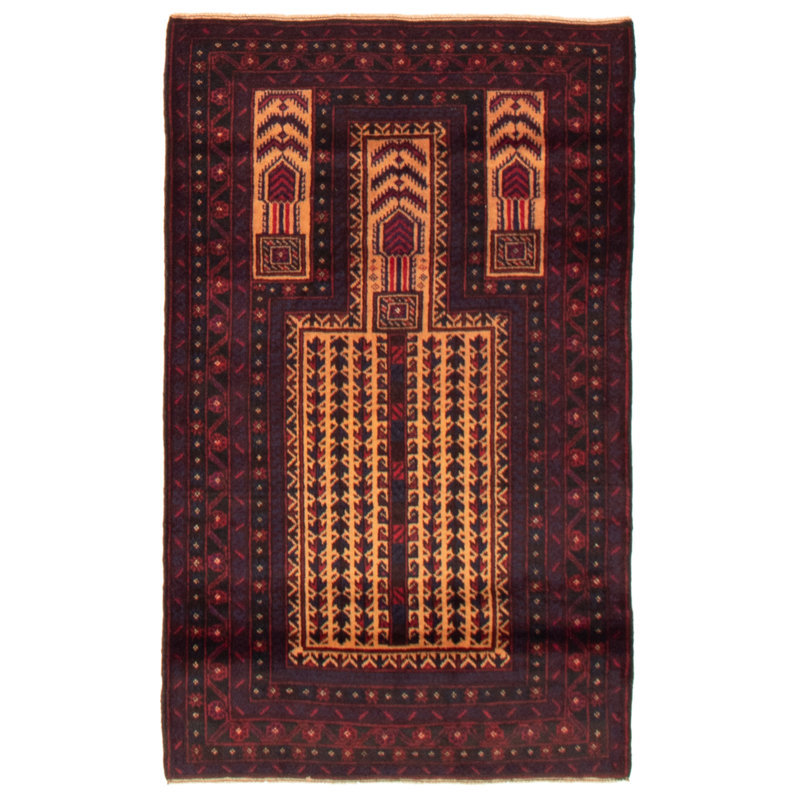 Tapis bourgogne Lynnisha 2 pi 11 po x 4 pi 8 po