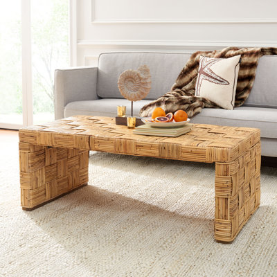 Amaliah Rattan Coffee Table