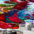Vibrant Graffi Street Paint Border-93996863