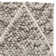 Huberty Hand Woven Wool/Cotton Geometric Rug in Brown/Gray