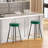 Cheshunt Upholstered Round Counter Bar Stool, Metal Frame Bar Stool-1936652926