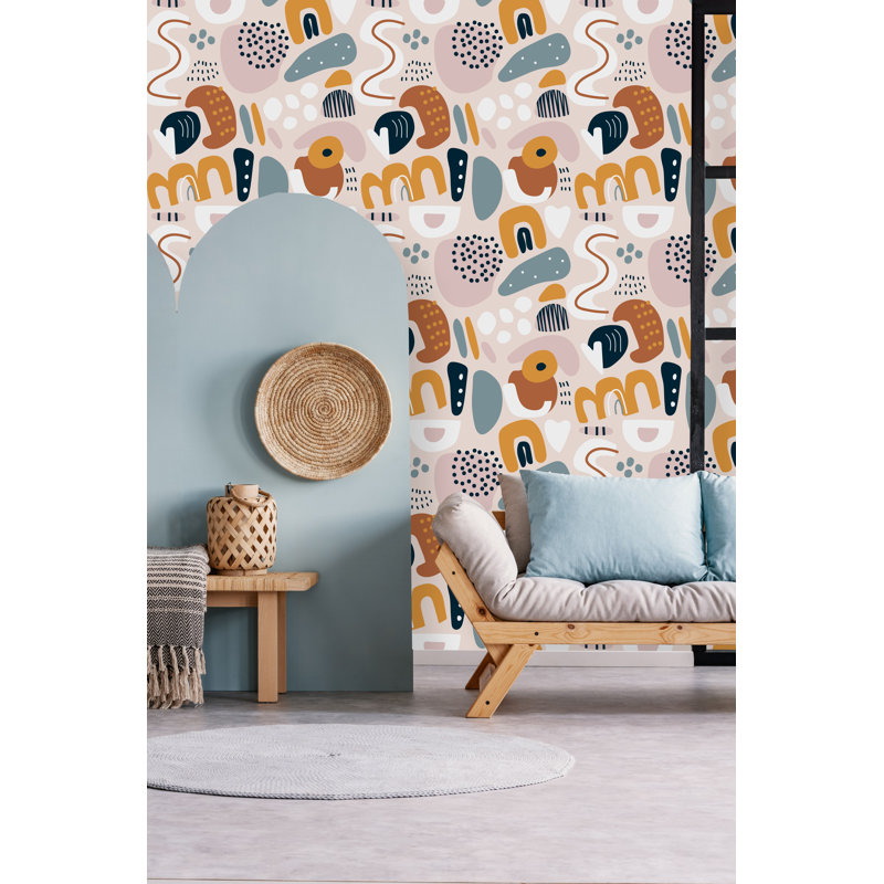 Panneau de papier peint Bellamae, L 18,75 po x l 25 po, Vinyle