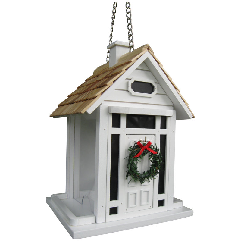 Mangeoire d'oiseaux de Noël, Blanc