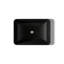 Vox Rectangle Vessel Bathroom Sink In Black