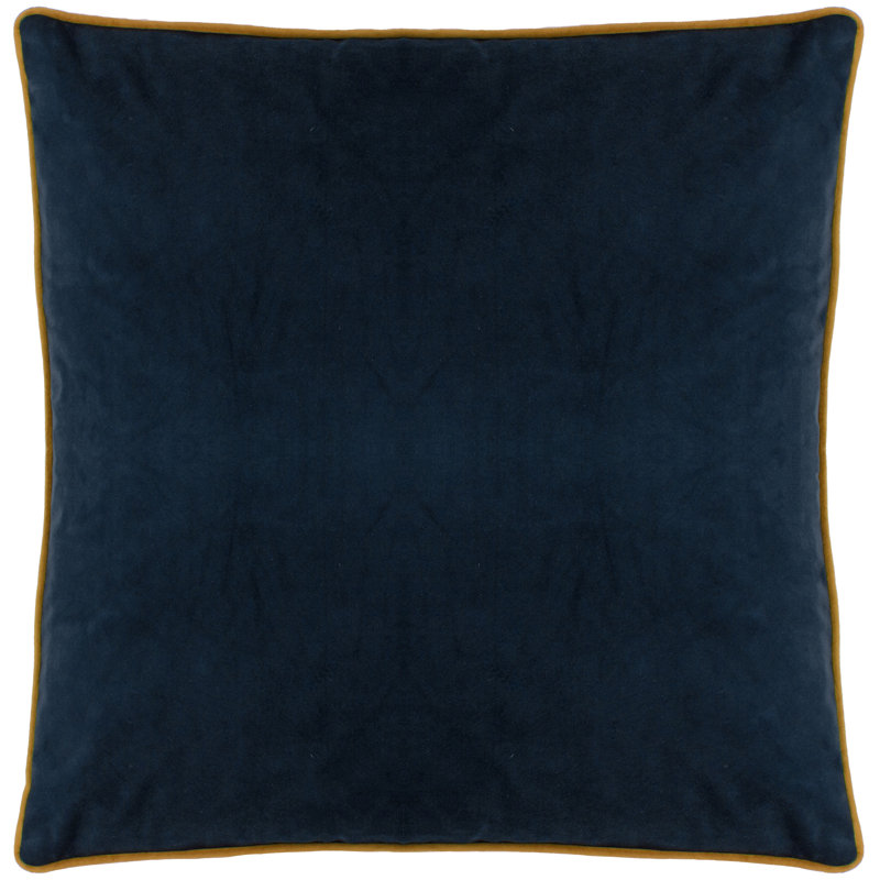 Chatsworth Artichoke Floral Square Cushion, Midnight