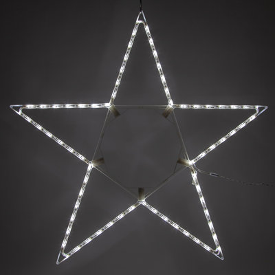 Étoile pliante avec lumière DEL