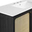 Ensemble de meuble-lavabo simple 48 po noir Chauer-93811902-93811903