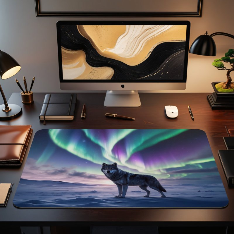Polyester Desk Pad, 31.5x15.5