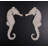 Large Seahorse Set Statues