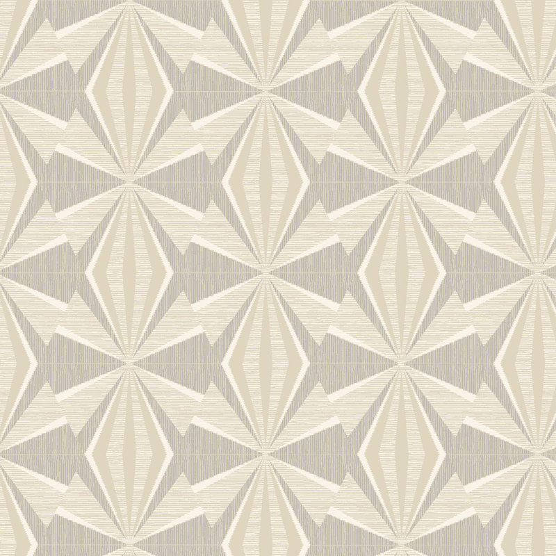 10m x 50cm Matte Wallpaper Roll, Warm Grey