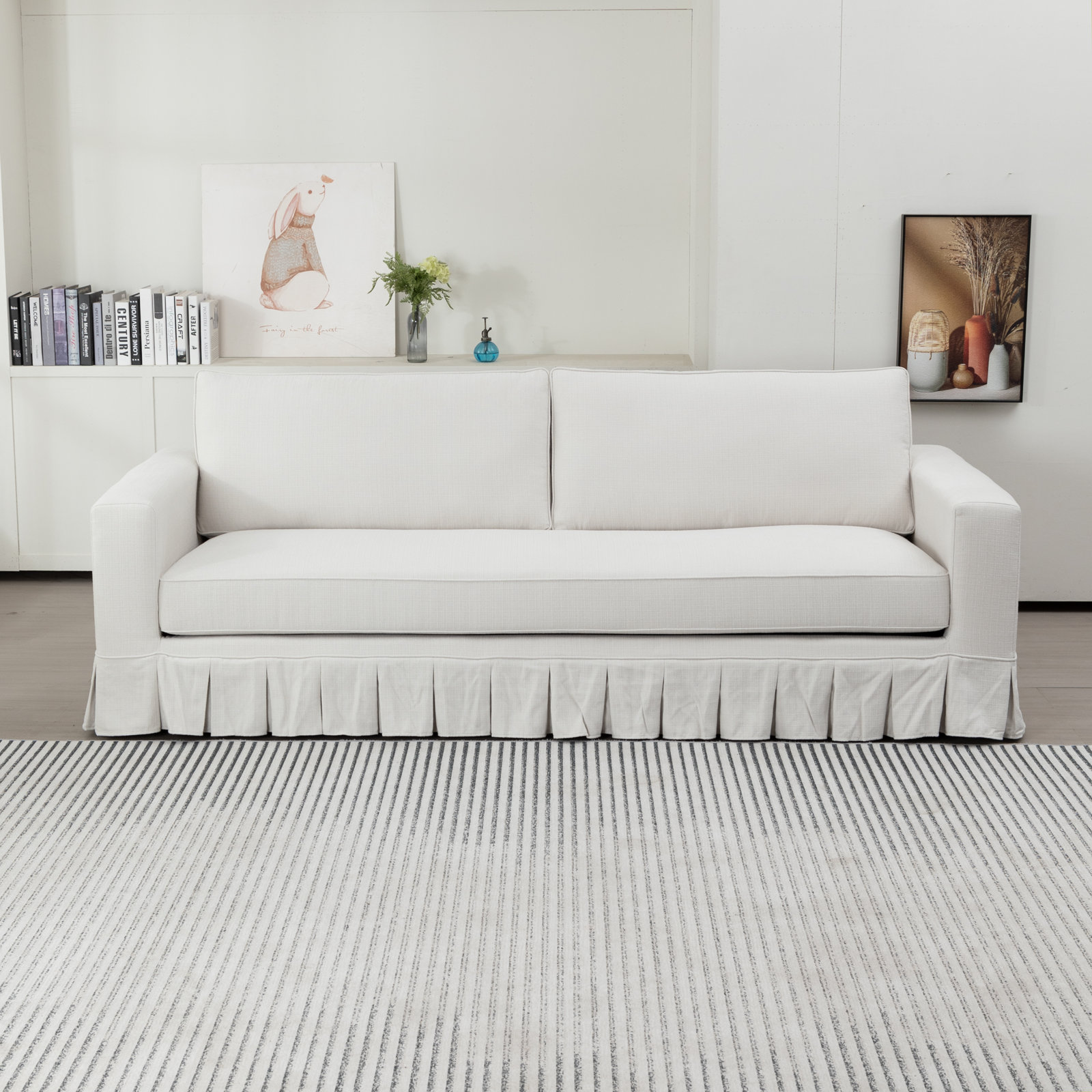 Winslow 95" Sofa, Beige