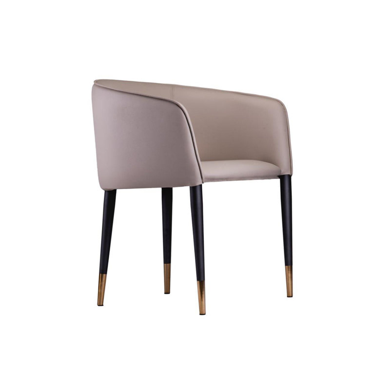 Chaise avec accoudoirs rembourrée Ranette