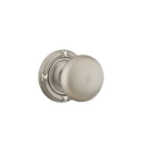 Privacy (Bed & Bath) Providence Knob with Ribbon & Reed Rose
