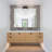 31.5" Dimmable Modern Matte Black Led Linear Vanity Light